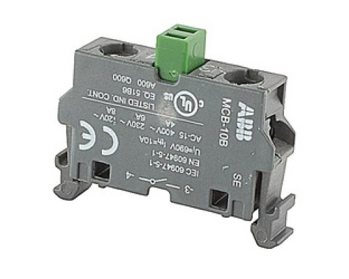 ABB  MCB-10B      Contact Block Rear Mount 1 NO