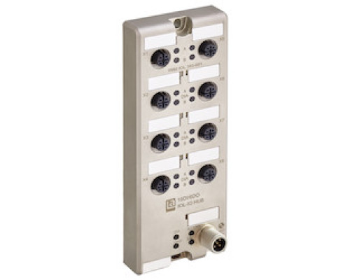 LUMBERG AUTOMATION  935001001  0960 IOL 385-001      Active IP67 I/O, IO-Link I/O Hub, LioN-P Series, 10DI 6DO, M12 I/O, M12 A-coded Power Supply Connection, 60 mm, Metal, Class B