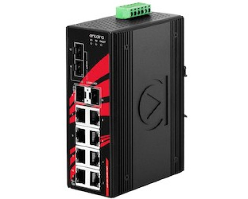 ANTAIRA TECHNOLOGIES LLC  LNX-1204G-10G-SFP      12-Port Industrial Gigabit Unmanaged Ethernet Switch, with 810/100/1000Tx, 21G SFP Slots, and 210G SFP+ Slots