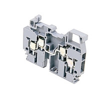 TE-ENERGY  011547923      Terminal Block Screw, 4 Wire, 22-10AWG, Grey