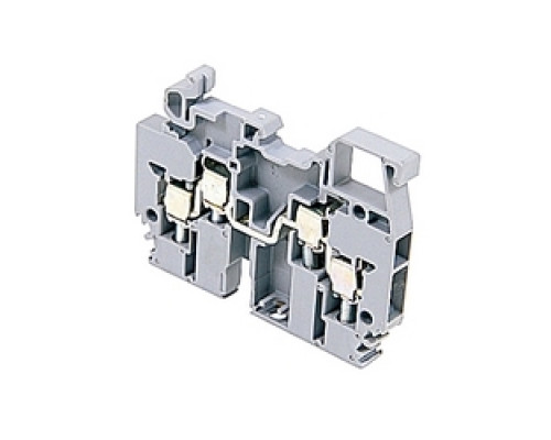 TE-ENERGY  011547923      Terminal Block Screw, 4 Wire, 22-10AWG, Grey