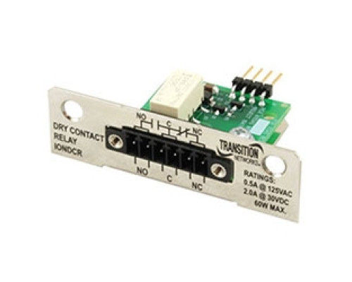 TRANSITION NETWORKS  IONDCR-R1      Dry contact relay module for DC Power Supply