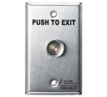 ALARM CONTROLS  TS-15      Pneumatic Time Delay, 1NO-1NC, Push to Exit Label, 20 to 60 Second, 10 Ampere at 28 Volt DC, With Guard