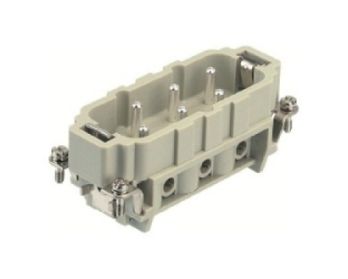 HARTING  09310062711  9310062711      Han HsB Female Insert: Han HsB 06 Position F Insert Screw 7-12
