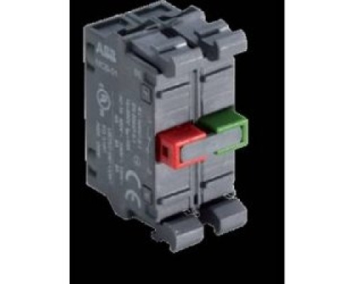 ABB  MCB-11      Double Contact Block For Front Mounting 1NC 1NO