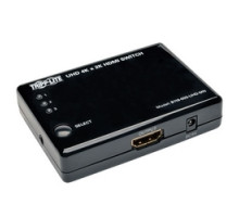 TRIPP LITE B119-003-UHD-MN   3-Port HDMI Mini Switch for Video and Audio, 4K x 2K UHD @ 24/30 Hz HDMI F/3xF with Remote Control