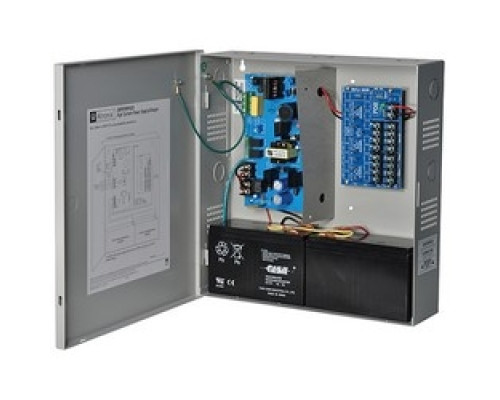 ALTRONIX  SMP5PMP8CB      Power Supply Charger, 8 PTC Outputs, 12/24VDC @ 4A, 115/220VAC, Supervision, BC300 Enclosure