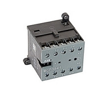 ABB  BC7-30-01-01      3 pole, plus 1 NC auxiliary contact, 16 amp, non-reversing miniature contactor, 24V DC coil and screw terminals