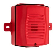SILENT KNIGHT - HONEYWELL FIRE  HRK               Horn, 12/24 VT, Outdoor, Wall/Ceiling Mount, with Backbox, Red