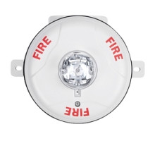 SYSTEM SENSOR  SCWK               Strobe, Standard-candela, Outdoor, Ceiling Mount, with Backbox, White