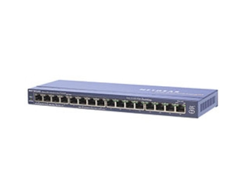 NETGEAR  GS108PE-300NAS      Ethernet Switch, GB, Unmanaged, Desktop, 8-Port, 10/100/1000Base-T, RJ45 Connector, PoE, 48 Volt 1.25 Ampere, 192 Kilobyte Buffer
