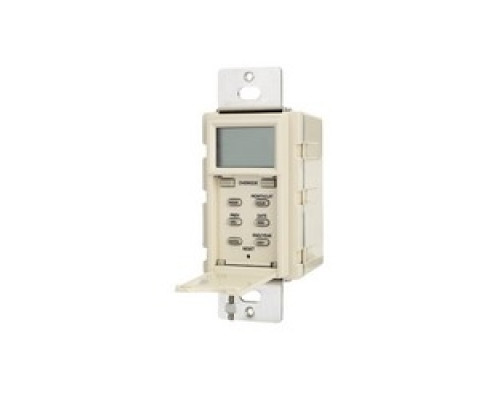 NSI INDUSTRIES  SS703ZA      Astro Wall Switch Timer, 3-Way, 16A, 120/277V, Rated for LED Light Almond