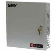 ALTRONIX  SAV4D               CCTV Power Supply, 4 PTC Class 2 Outputs, 12VDC @ 5A, 115VAC, BC300 Enclosure