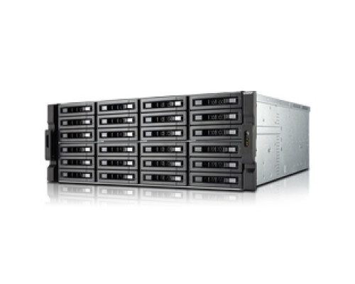 QNAP SYSTEMS TS-EC2480U-E3-4GE-R2-US   24-bay 10GbE iSCSI NAS, 4U, SATA 6G, 4 x 1GbE, 2 x 10GbE SFP+ , 40GbE-ready, Redundant PSU