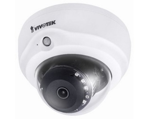 VIVOTEK  FD8182-F2      Network Camera, Fixed Dome, WDR, 3DNR, Day/Night, Indoor, H.264/MJPEG, 2560 x 1920 Resolution, F1.8 Fixed Focal 2.8 MM Lens, 4 GB RAM/1 GB Flash, 12 Volt DC 9 Watt, PoE