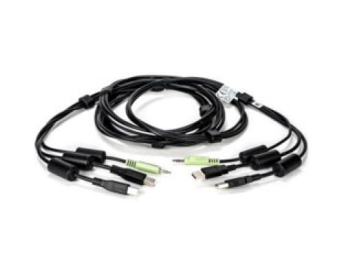 VERTIV  CBL0133      Vertiv Avocent USB Keyboard and Mouse, and Audio Cable, 10 ft. for Vertiv Avocent SV and SC Series Switches - for Switch, Keyboard, Mouse - 10 ft - 1xMini-phone Stereo Audio, 1xType B Male USB - 1xType A USB, 1xMini-phone Stere