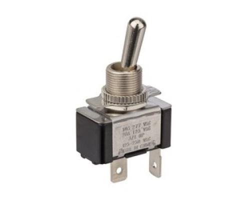 NSI INDUSTRIES  78120TQ      Toggle Switch Bat, SPST, On-Off