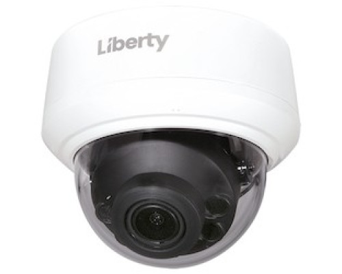 LIBERTY SECURITY  LA5VFDIR100IN               Liberty HD Analog Indoor VF Dome, 5MP, 2.7-13.5mm, 100’ IR 12VDC IP66