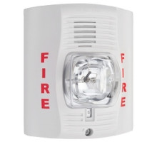SYSTEM SENSOR  P4W               Horn/Strobe, 4-wire, Standard-candela, Indoor, Wall Mount, White