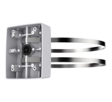 AXIS COMMUNICATIONS  5507-341  T91A57      T91A57 Pole Mount 60-400 mm for T91G61 Wall Mount and T98A Surveillance Cabinet Series, Aluminum, Stainless Steel Straps