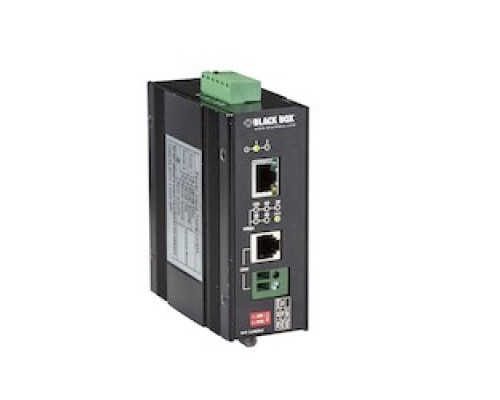 BLACK BOX NETWORK SERVICES  LB323A      Industrial 10BASE-T/100BASE-TX Ethernet Extender - Extreme Temperature, 1-Port