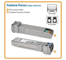 TRIPP LITE  N286-10GLR-SLC      Cisco SFP-10G-LR Compatible 10GBase-LR LC SFP Transceiver, DDM, Single-mode, 1310 nm, 10 km