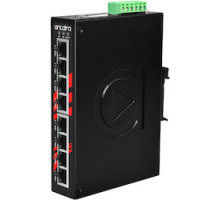 ANTAIRA TECHNOLOGIES LLC LNP-0800   8-Port Industrial PoE+ Unmanaged Ethernet Switch, w/8 10/100Tx 30W/Port