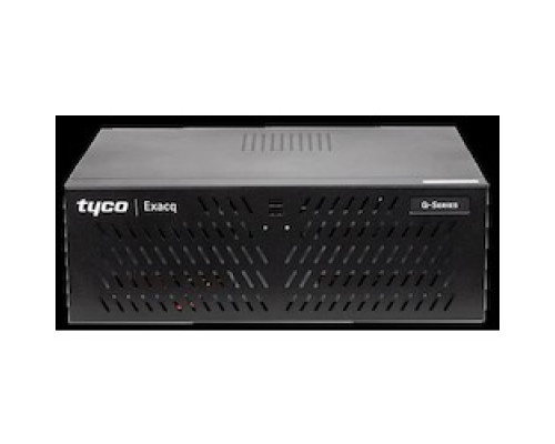 EXACQ 0804-04T-Q   HYBRID DESKTOP RECORDER WITH 4 IP CAMERAS LICENSES 24 MAX AND 8 ANALOG