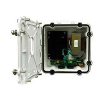 VIDEOLARM  PB24      Rugged cast aluminum power box with 220/115 V AC input converting to 24 V AC and 84W output power. Pole mounting clips included.; RoHS: Y