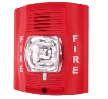 SILENT KNIGHT - HONEYWELL FIRE  P2RK-R               Horn/Strobe, 2-wire, Standard-candela, Outdoor, Wall Mount, Red