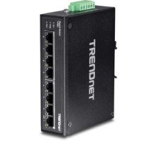 TRENDNET  TI-G80      8-port Hardened Industrial Gigabit DIN-Rail Switch