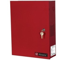 ALTRONIX  AL600ULACMR      Access Power Controller w/ Power Supply/Charger, 8 Fused Relay Outputs, 12/24VDC @ 6A, FAI, 115VAC, Red BC400 Enclosure