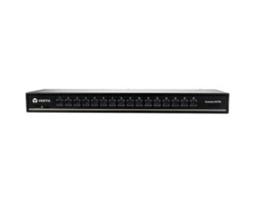 VERTIV  AV116-400      Avocent AV116 16-Port Single-User Analog KVM Switch - Desktop/1U Rackmount, OSD