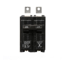 SIEMENS  US2:B225      Molded Case Circuit Breaker, Common Trip, Thermal Magnetic, Panelboard Mount, 2 Pole, 120/240 Volt AC, 25A, 10 kA Interrupting Rating