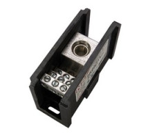 NSI INDUSTRIES AM-P1-H12   Power Distribution Block, 1 350 MCM-6 AWG Line Side , 12 4-14 AWG Load Side , 310 A/Pole