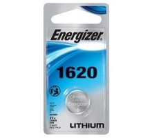 ENERGIZER BATTERY INC  ECR1620BP  E0385900      Battery, Lithium Coin, 1620 Cell, 3 Volt, 79 Milliampere-Hr, 0.63
