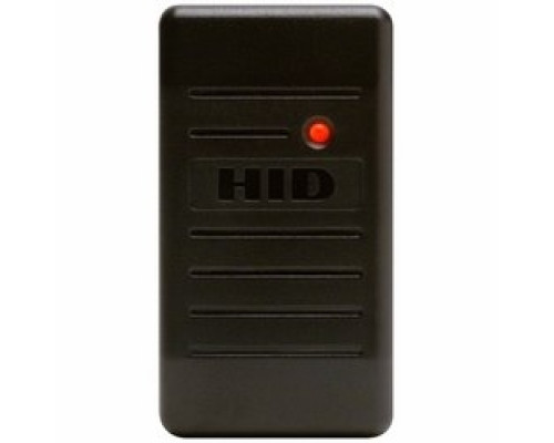 HID GLOBAL CORPORATION  6005BGB00      ProxPoint Plus Proximity Card Reader, Current Revision No - B, Classic Charcoal Gray, Pigtail 18 Inch, Beep On, LED Normally Red, Reader Flashes Green on Tag Read, Wiegand Interface