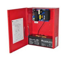 ALTRONIX  AL1024ULXR      Power Supply Charger, Single Fused Output, 24VDC @ 10A, 115VAC, Red BC400 Enclosure