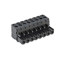 TE-ENERGY  009430807      Female Plug Screw Clamp 8 Pole Compatible With M2, 5/5