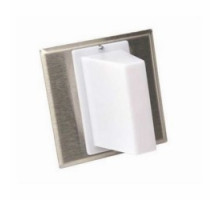 EDWARDS SIGNALING  7641-1G5      SINGLE LAMP CORRIDOR DOME STATION. WHITE DOME