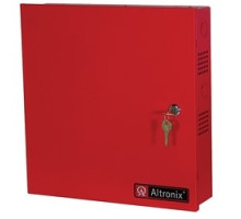 ALTRONIX  AL600ULPD4R      Power Supply Charger, 4 Fused Outputs, 12/24VDC @ 6A, 115VAC, Red BC300 Enclosure