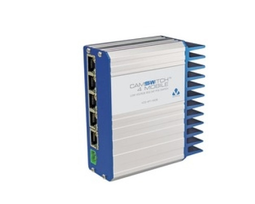 VERACITY  VCS-4P1-MOB      CAMSWITCH 4 Mobile, POE Network switch, Powered via POE-in, or optional 12V-24V DC