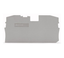 WAGO CORPORATION  2010-1291      End And Intermediate Plate, 1 mm Thick, Gray