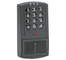 LINEAR CORPORATION  0-205676  PROX.PAD      Door Control Proximity Reader and Keypad, Glass Mount, Wiegand, 12 Volt DC, 125 Kilohertz, 2.75