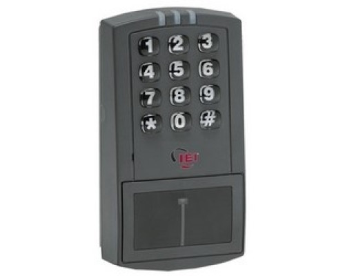 LINEAR CORPORATION  0-205676  PROX.PAD      Door Control Proximity Reader and Keypad, Glass Mount, Wiegand, 12 Volt DC, 125 Kilohertz, 2.75