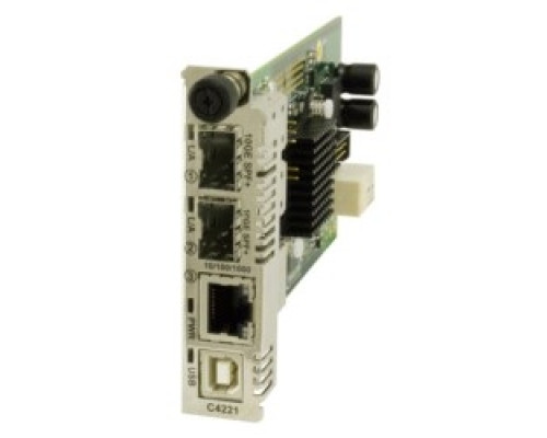 TRANSITION NETWORKS  C4221-4848      Media Converter, 10 Gb Baset To 10 Gb Basex