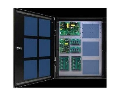 LIFESAFETY POWER  FPO75/250-2C82D8E4V1      Integrated Vertx Power System, Vclass Unified, 6 Ampere 12 Volt DC/3 Ampere 24 Volt DC, 75/250 Watt, 16-Door, 16-Lock, 16 Auxiliary, 20