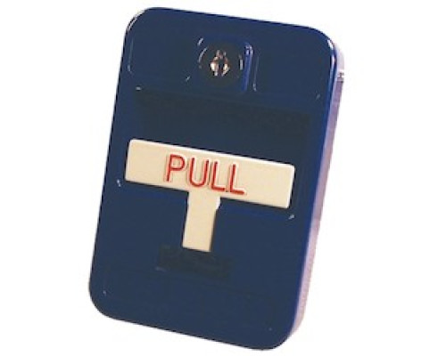 BOSCH SECURITY SYSTEMS  FMM-100SAT2CK-B      Manual Station, Single-Action, Blue