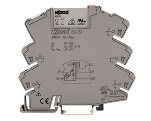WAGO CORPORATION  857-304      JUMPFLEX Socket with Miniature Switching Relay