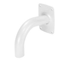 HANWHA VISION  SBP-300WMW               Gooseneck Wall Mount, WHITE